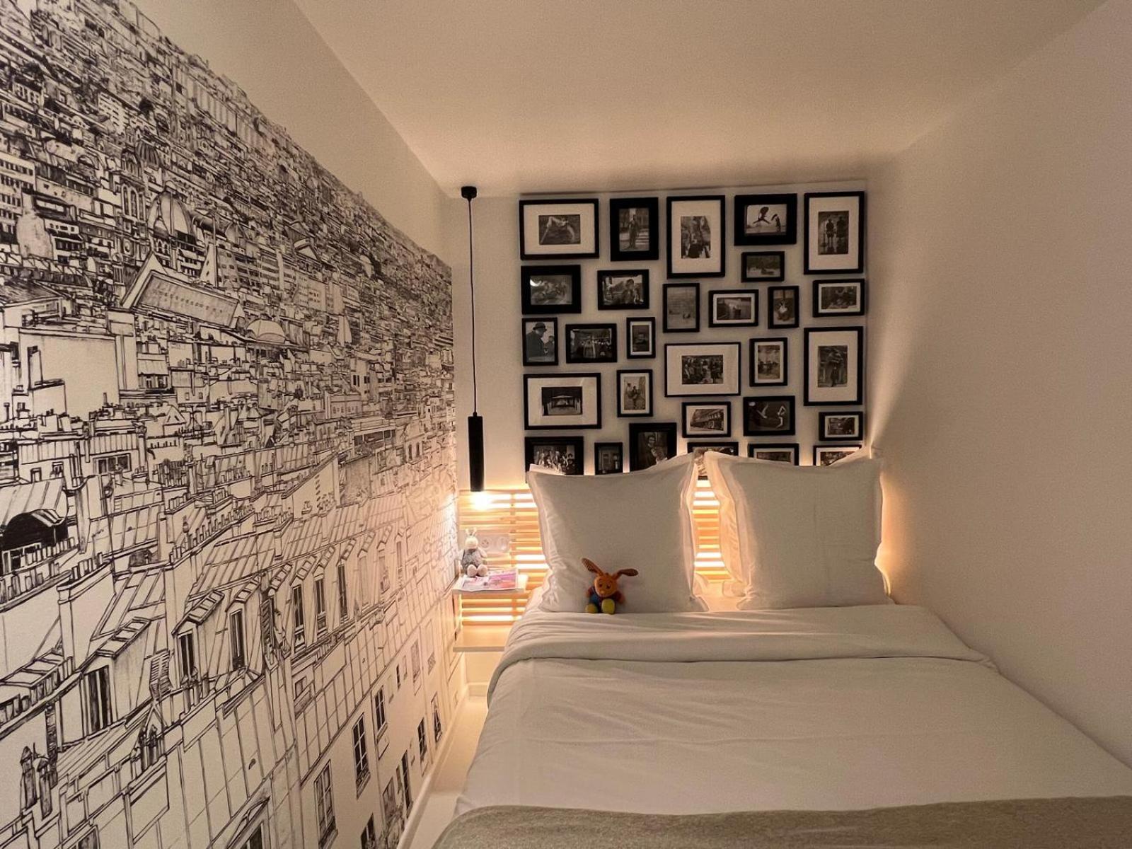 Appartement Design Quartier Montmartre-Sacre-Coeur! Paris Xviiie Exterior foto